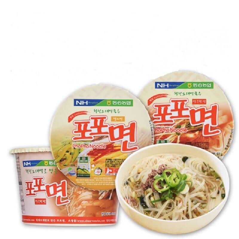 철원몰,동송농협 철원오대쌀 쌀국수 포포면 얼큰한 맛(92g * 12개입)